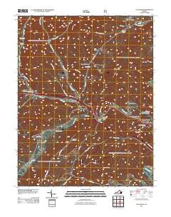 Callaghan 2011 topographic map thumbnail