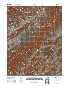 Augusta Springs 2011 topographic map thumbnail