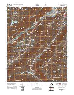 Big Stone Gap 2011 topographic map thumbnail