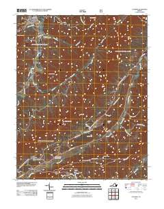 Catawba 2011 topographic map thumbnail