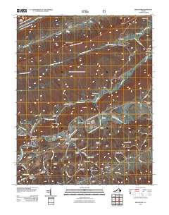 Broadford 2011 topographic map thumbnail