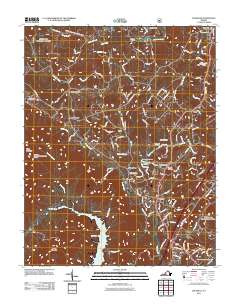 Daleville 2011 topographic map thumbnail
