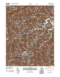 Clintwood 2011 topographic map thumbnail
