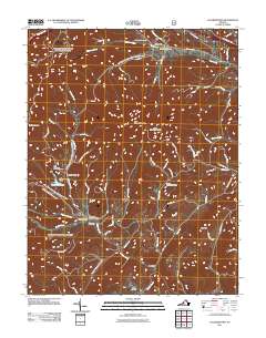 Collierstown 2011 topographic map thumbnail