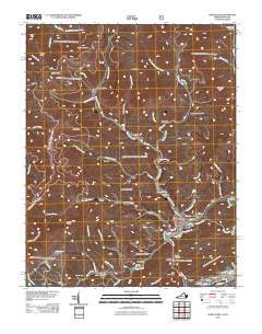 Appalachia 2011 topographic map thumbnail