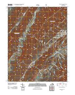 Craigsville 2011 topographic map thumbnail