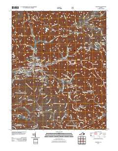 Coeburn 2011 topographic map thumbnail