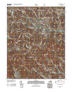 Elk Creek 2011 topographic map thumbnail