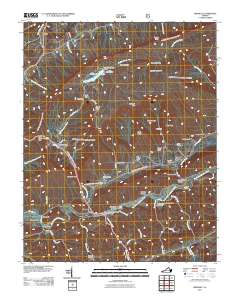 Brumley 2011 topographic map thumbnail