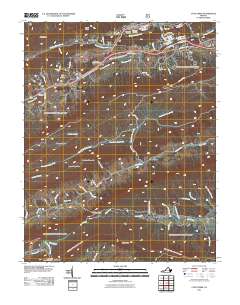 Cove Creek 2011 topographic map thumbnail