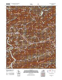 Eggleston 2011 topographic map thumbnail