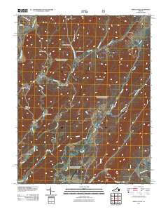 Green Valley 2011 topographic map thumbnail