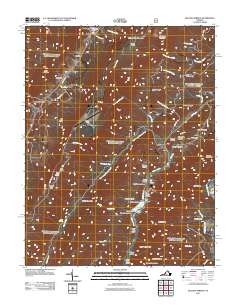 Healing Springs 2011 topographic map thumbnail