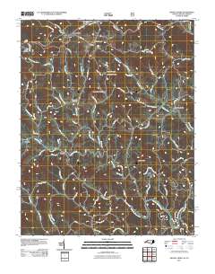 Grassy Creek 2011 topographic map thumbnail