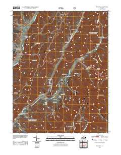 McDowell 2011 topographic map thumbnail