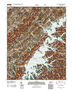 Holston Valley 2011 topographic map thumbnail