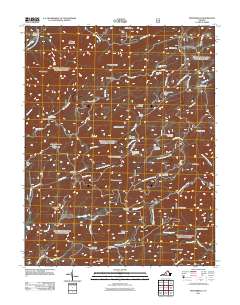 Montebello 2011 topographic map thumbnail
