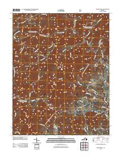 Massies Mill 2011 topographic map thumbnail