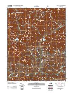 Peaks of Otter 2011 topographic map thumbnail