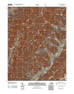 Monterey SE 2011 topographic map thumbnail