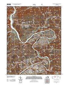 Radford North 2011 topographic map thumbnail