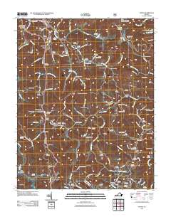 Pound 2011 topographic map thumbnail
