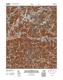 Wise 2011 topographic map thumbnail