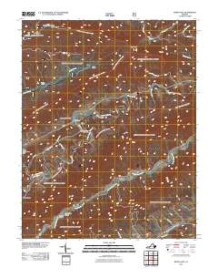 White Gate 2011 topographic map thumbnail