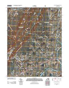 Elkton West 2011 topographic map thumbnail
