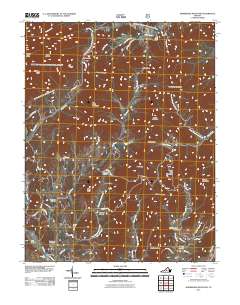Horseshoe Mountain 2011 topographic map thumbnail