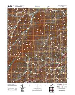 Natural Bridge 2011 topographic map thumbnail