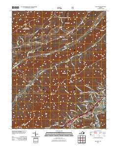 Glenvar 2011 topographic map thumbnail