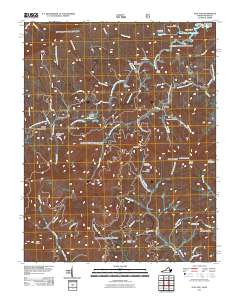 Flat Gap 2011 topographic map thumbnail