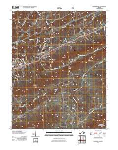 Pounding Mill 2011 topographic map thumbnail