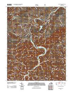 Austinville 2011 topographic map thumbnail