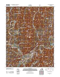 Buchanan 2011 topographic map thumbnail
