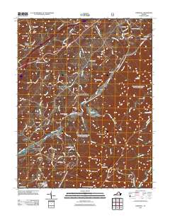 Cornwall 2011 topographic map thumbnail