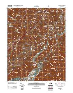 Glasgow 2011 topographic map thumbnail