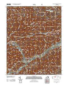 Fort Blackmore 2011 topographic map thumbnail