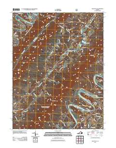 Rileyville 2011 topographic map thumbnail