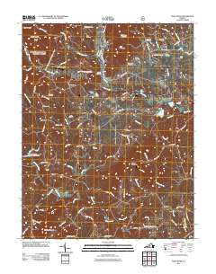 Piney River 2011 topographic map thumbnail