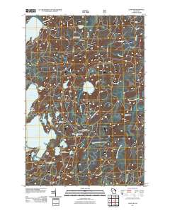 Alvin NW 2011 topographic map thumbnail