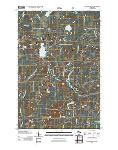 Blockhouse Lake 2011 topographic map thumbnail