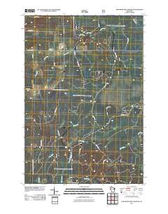 Jump River Fire Tower SW 2011 topographic map thumbnail