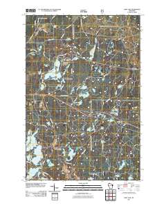 Hart Lake 2011 topographic map thumbnail