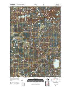Langlade 2011 topographic map thumbnail