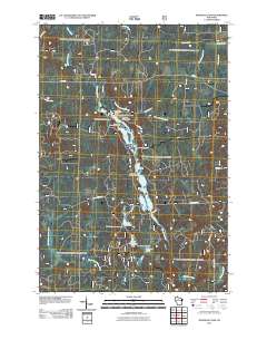Mondeaux Dam 2011 topographic map thumbnail