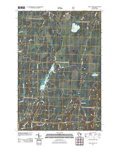 Pike Lake SW 2011 topographic map thumbnail