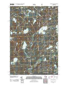 Roberts Lake 2011 topographic map thumbnail