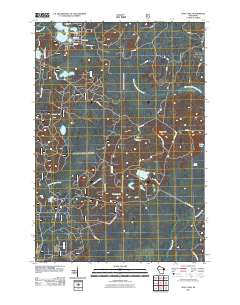 Shay Lake 2011 topographic map thumbnail